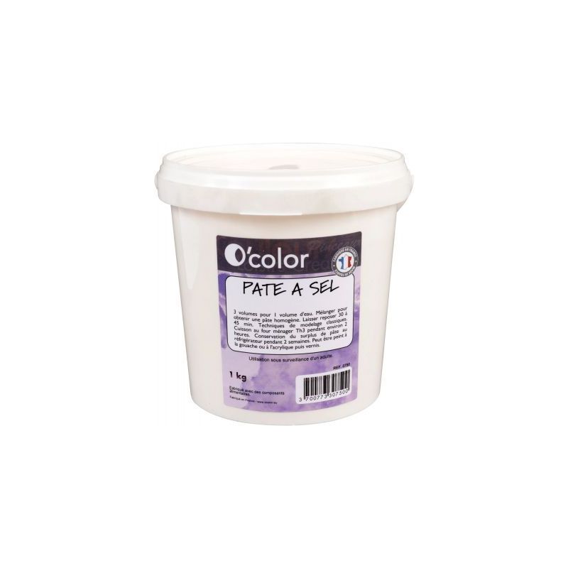 Achetez Seau 1 kg de pâte à sel PATSEL1KG_01/49972 O'COLOR pas cher sur Ma Rentrée Scolaire Achetez Seau 1 kg de pâte à sel PATSEL1KG_01/49972 O'COLOR pas cher sur Ma Rentrée Scolaire