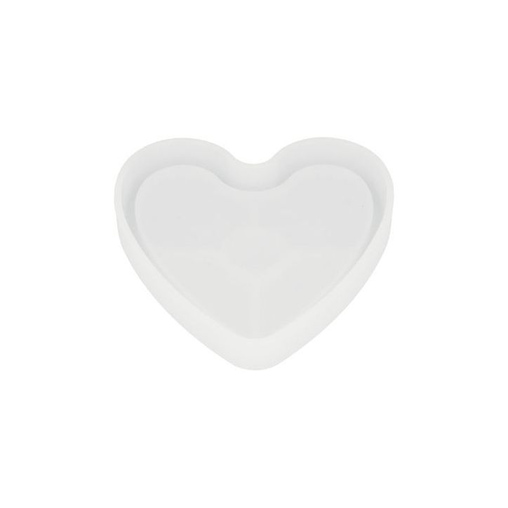 Moule en silicone pour plâtre forme coeur 13059017