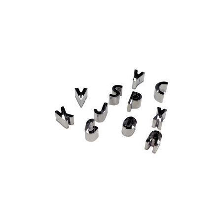 Achetez Lot de 26 emporte-pièces en métal alphabet 265056 pas cher sur Ma Rentrée Scolaire