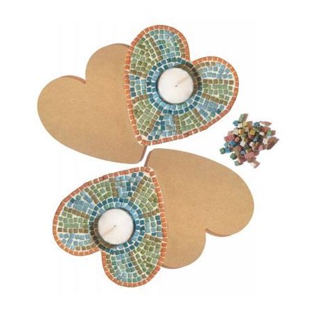 Achetez Atelier créatif de 12 bougeoirs en forme de coeur à décorer 518 pas cher sur Ma Rentrée ..