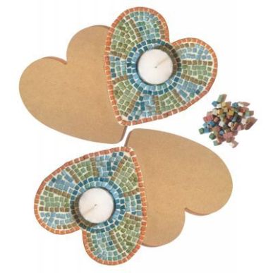 Achetez Atelier créatif de 12 bougeoirs en forme de coeur à décorer 518 pas cher sur Ma Rentrée ..