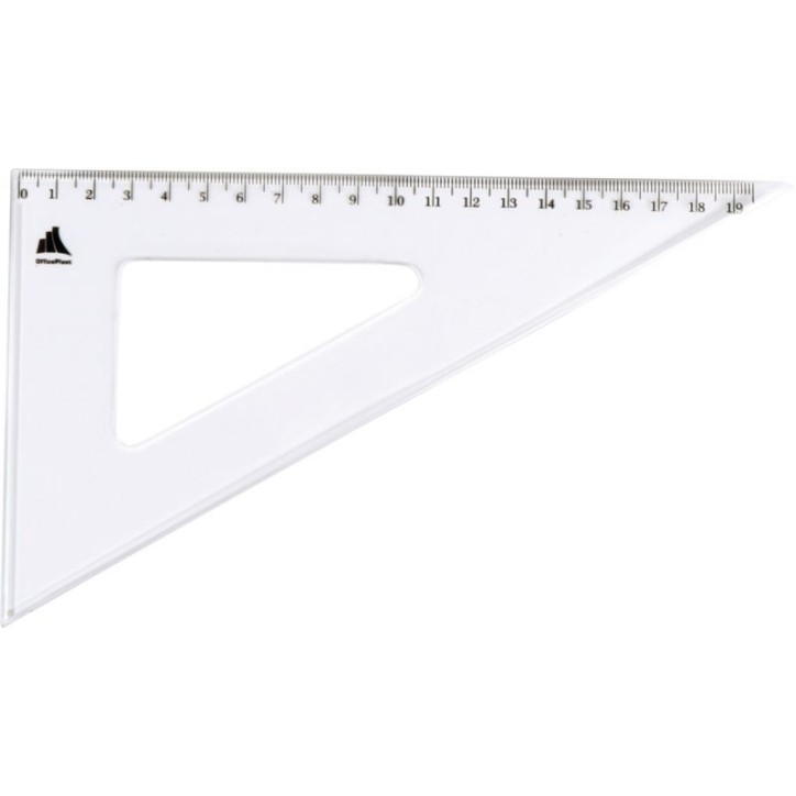 WONDAY Equerre 60 degrés 21 cm sous étui packbordable