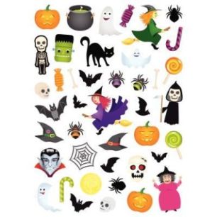 Achetez Sachet de 352 gommettes Halloween MAJ2915 pas cher sur Ma Rentrée Scolaire