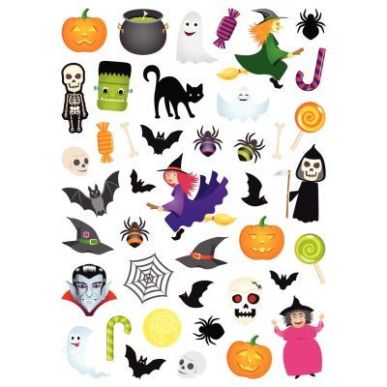 Achetez Sachet de 352 gommettes Halloween MAJ2915 pas cher sur Ma Rentrée Scolaire