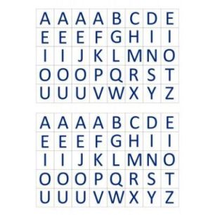 Achetez Pochette de 1600 gommettes lettres AE123 O MAILDOR CLAIREFONTAINE pas cher sur Ma Rentrée S..