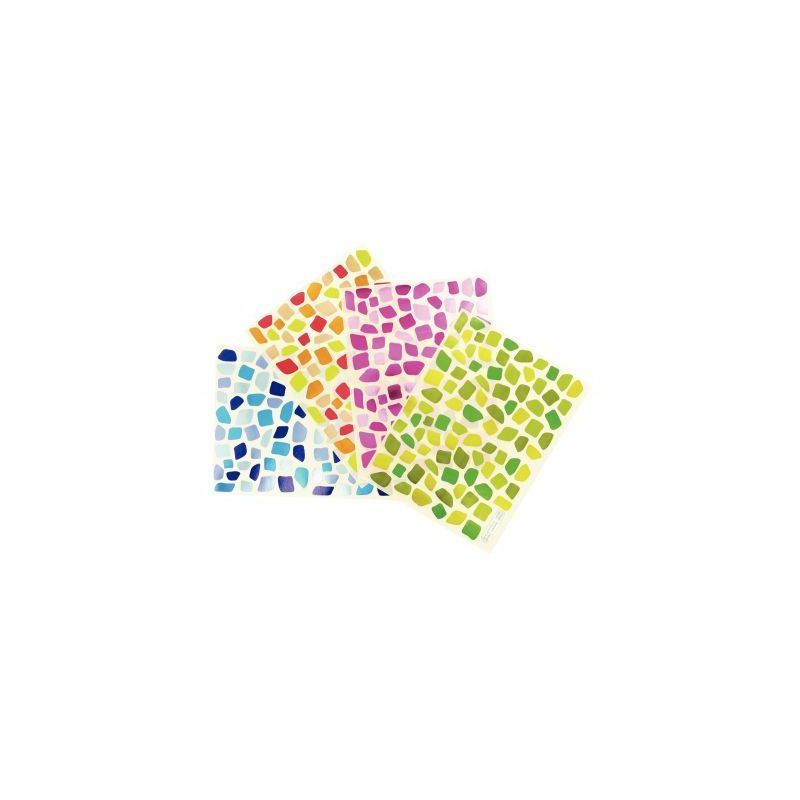 Achetez Pochette de 1 056 gommettes mosaïques métallisées assorties GS27/12 CLEOPATRE pas cher su..