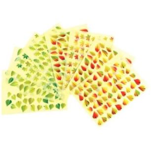 Achetez Pochette de 958 gommettes formes feuilles assorties GS28/16 CLEOPATRE pas cher sur Ma Rentr ..