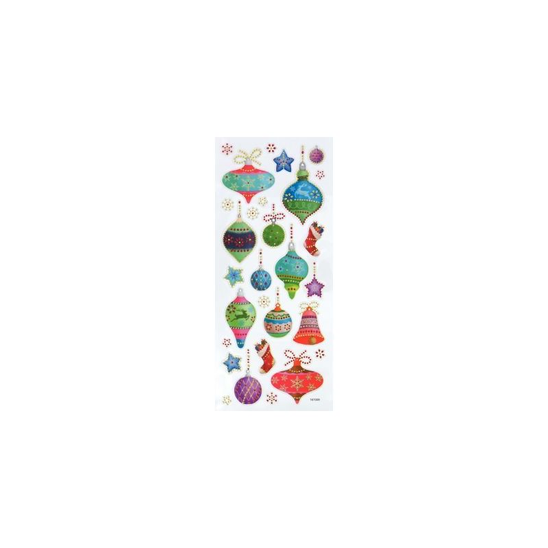 Achetez Pochette de 153 stickers avec strass pailletés thème Noël 19390 pas cher sur Ma Rentrée ..