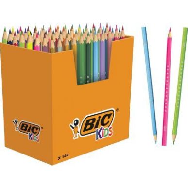 Achetez Classpack de 144 crayons de couleur Smooth assortis 301909 BIC pas cher sur Ma Rentrée Scol..