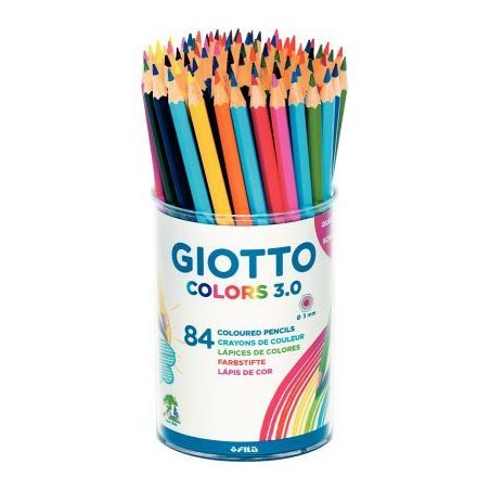 Achetez Pot de 84 crayons de couleur Giotto Colors 3.0 F516900 GIOTTO pas cher sur Ma Rentrée Scola..