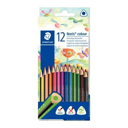 Achetez Etui 12 crayons noris colour triangulaire 187C12 NORIS STAEDTLER pas cher sur Ma Rentrée Sc..