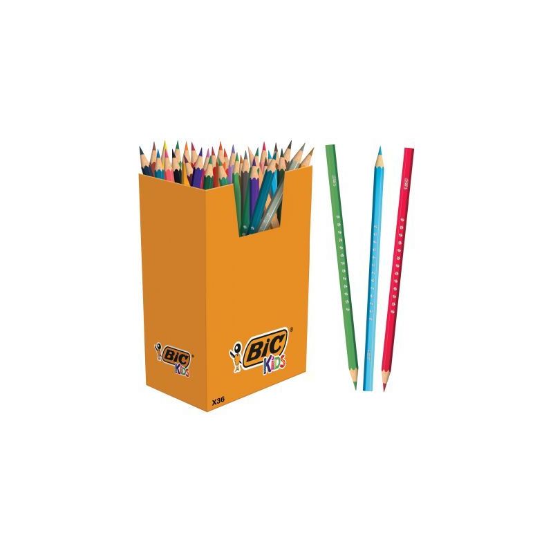 Achetez Pot de 60 crayons de couleur Smooth assortis 301908 BIC pas cher sur Ma Rentrée Scolaire