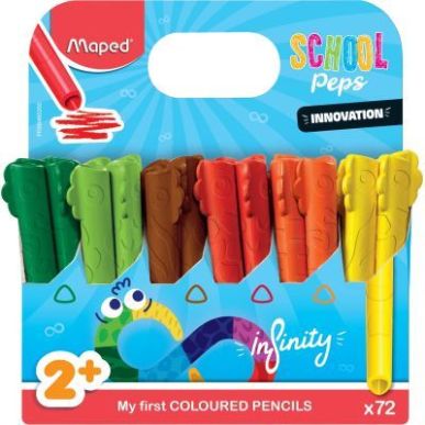 Achetez Schoolpack de 72 crayons de couleurs Infinity Kidy 864602 MAPED pas cher sur Ma Rentrée Sco..