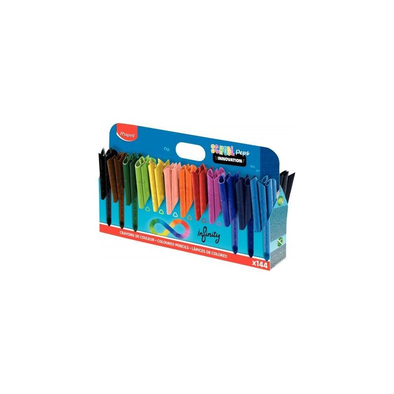 Achetez Classpack de 144 crayons de couleur Infinity 861606 MAPED pas cher sur Ma Rentrée Scolaire Achetez Classpack de 144 crayons de couleur Infinity 861606 MAPED pas cher sur Ma Rentrée Scolaire