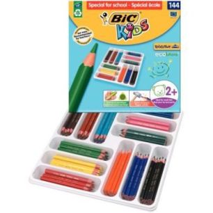 Achetez Boîte Classpack de 144 crayons de couleur Évolution triangulaires 887831 EVOLUTION BIC pas..