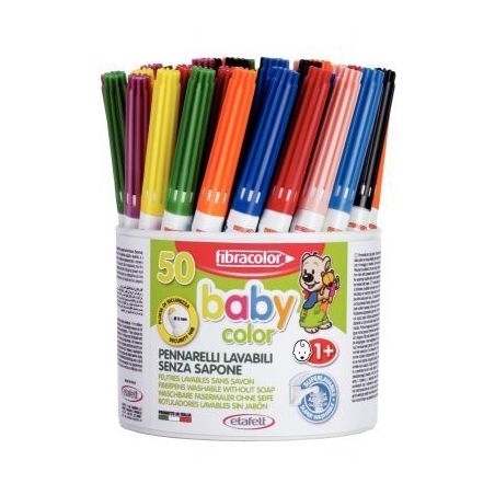 Achetez Pot 50 feutres Baby Color assortis 10540SP050BA pas cher sur Ma Rentrée Scolaire