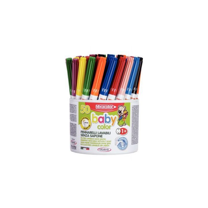 Pot 50 feutres Baby Color assortis 10540SP050BA