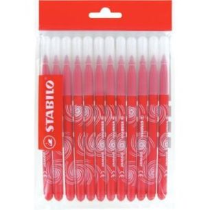 Achetez Recharge pour schoolpack de 12 feutres Power pointe moyenne rouge BE15/278-28048 STABILO pas..