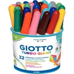 Achetez Pot de 32 feutres Giotto Turbo Giant Ass F42490000 GIOTTO pas cher sur Ma Rentrée Scolaire