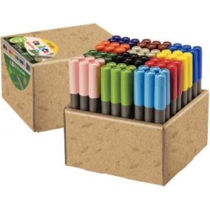 Achetez Pack de 72 feutres éco family jumbo 8003511243616 CARIOCA pas cher sur Ma Rentrée Scolaire