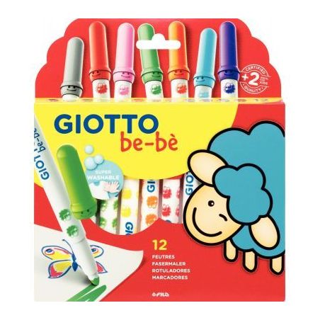 Achetez Pochette de 12 feutres Maxi Bébé F46990000 GIOTTO pas cher sur Ma Rentrée Scolaire