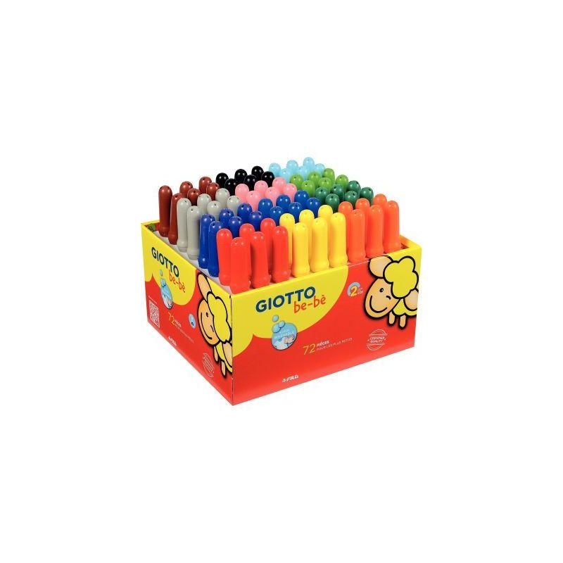 Achetez Maxi classpack de 72 feutres Bébé dont 6 gratuits F525300 GIOTTO BEB GIOTTO pas cher sur M..