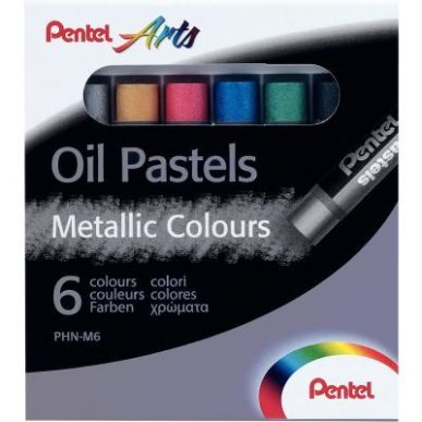Achetez Pack de 6 pastels métallique PHN-M6 PENTEL pas cher sur Ma Rentrée Scolaire