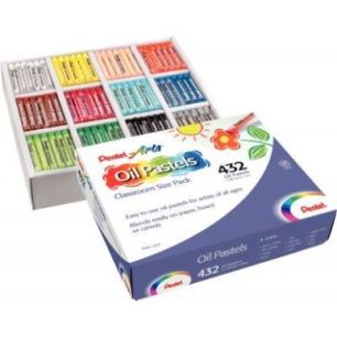 Achetez Classpack de 432 pastels à l'huile 8 mm PHN4-12CP PENTEL pas cher sur Ma Rentrée Scolaire