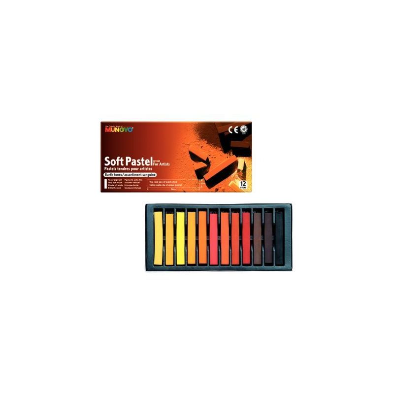 Achetez Boite de 12 pastels sec carré sanguine MP12EP pas cher sur Ma Rentrée Scolaire