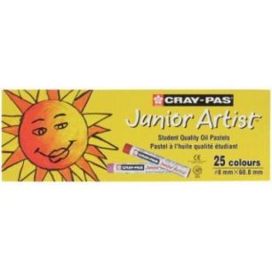 Achetez Boîte de 25 pastels Cray-pas Junior Artist  assorties XEP25RT CRAY-PAS pas cher sur Ma Rent..