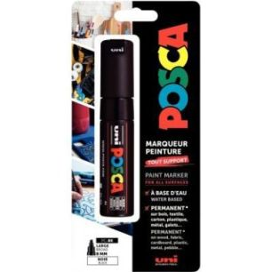 Achetez Blister de 1 marqueur Posca pointe large noir PC8KX1 PF N POSCA UNIBALL pas cher sur Ma Rent..