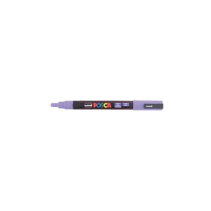 Marqueur pointe fine conique lilas PC3M L POSCA UNIBALL