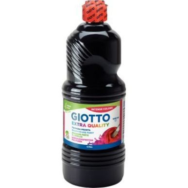 Achetez Flacon de 1L de gouache liquide GIOTTO noir F53342400 GIOTTO pas cher sur Ma Rentrée Scolai..