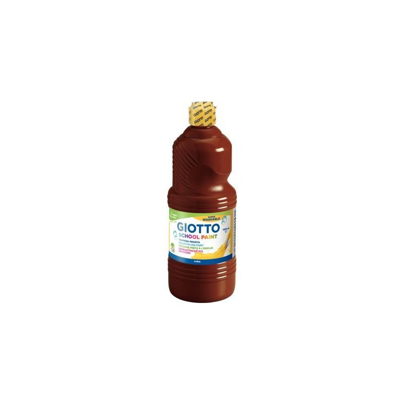 Achetez Flacon de 1 Litre de gouache liquide lavable GIOTTO marron F535528 GIOTTO pas cher sur Ma Re..