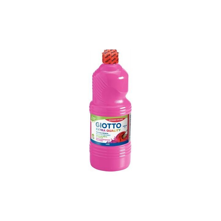 Flacon de 1L de gouache liquide GIOTTO magenta F533410 GIOTTO