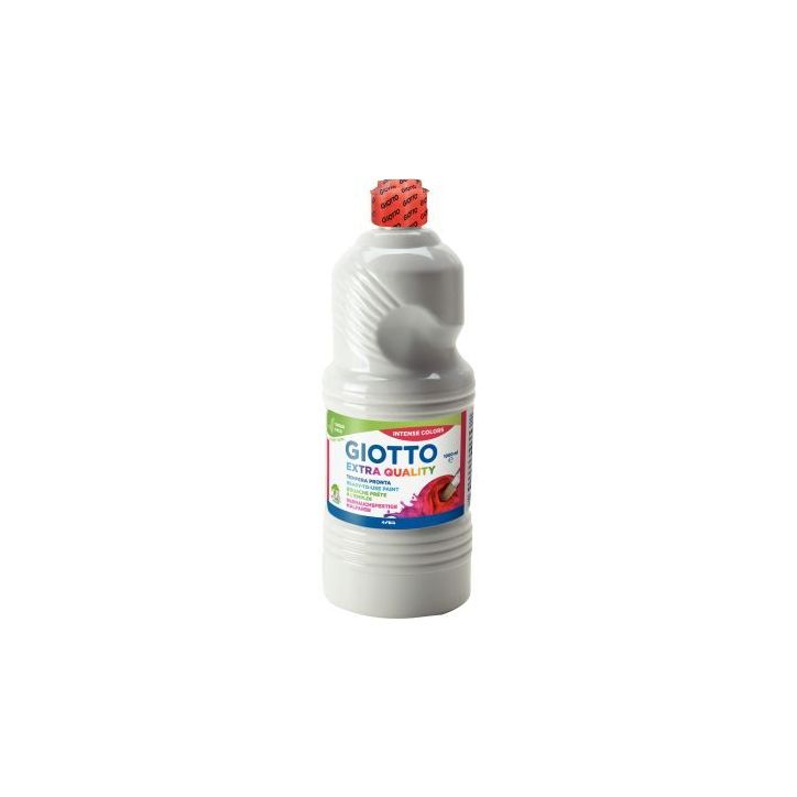 Flacon de 1L de gouache liquide GIOTTO blanc F533401 GIOTTO