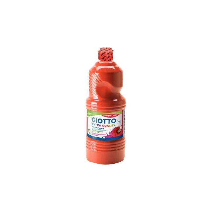 Flacon de 1L de gouache liquide GIOTTO rouge écarlate F533408 GIOTTO