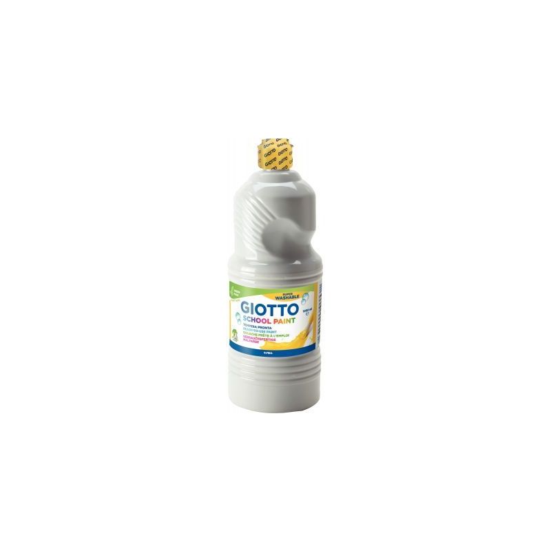 Achetez Flacon de 1 Litre de gouache liquide lavable GIOTTO blanc F535501 GIOTTO pas cher sur Ma Ren..