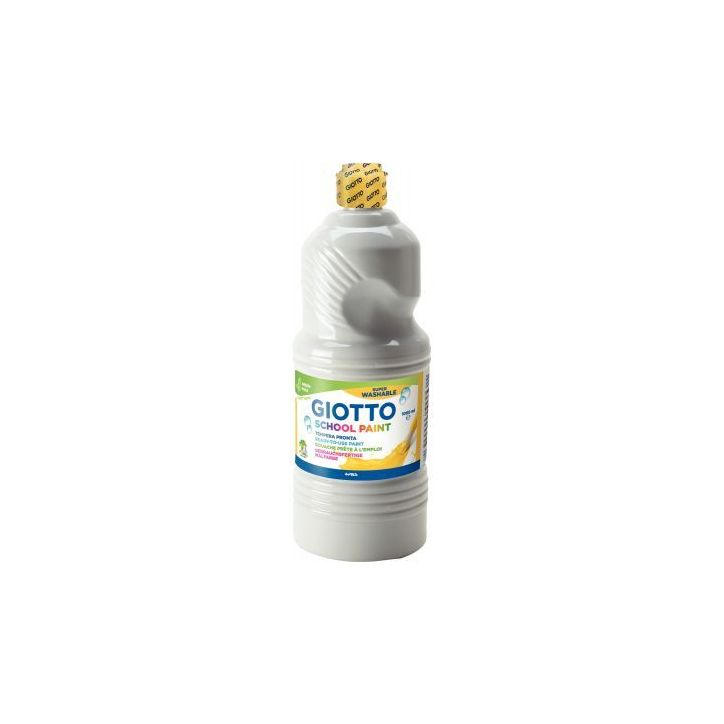 Flacon de 1 Litre de gouache liquide lavable GIOTTO blanc F535501 GIOTTO