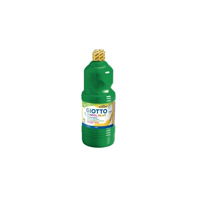 Achetez Flacon de 1L de gouache liquide lavable GIOTTO, vert foncé F535512 GIOTTO pas cher sur Ma R..