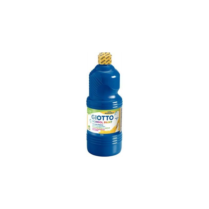 Achetez Flacon de 1L de gouache liquide lavable GIOTTO, bleu outremer F53551700 GIOTTO pas cher sur ..