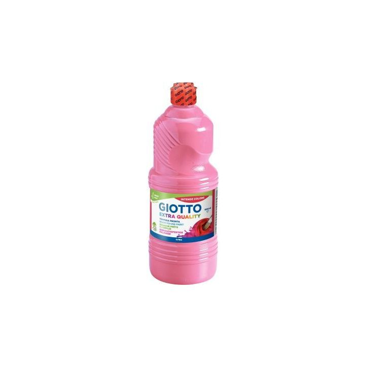 Flacon de 1L de gouache liquide GIOTTO rose F533406 GIOTTO
