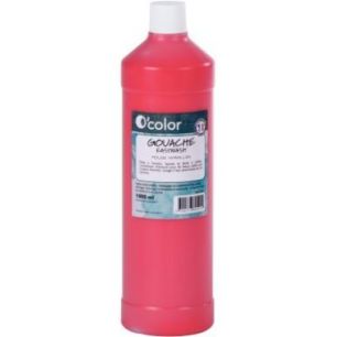 Achetez Flacon 1 litre de gouache liquide économique O'COLOR rouge vermillon 0591 O'COLOR pas cher ..