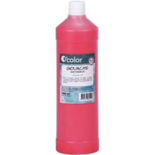 Achetez Flacon 1 litre de gouache liquide économique O'COLOR rouge vif 07879 O'COLOR pas cher sur M..