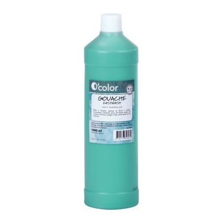 Achetez Flacon 1 litre de gouache liquide économique O'COLOR vert foncé 07881 O'COLOR pas cher sur..