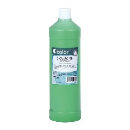 Achetez Flacon 1 litre de gouache liquide économique O'COLOR vert clair 07880 O'COLOR pas cher sur ..