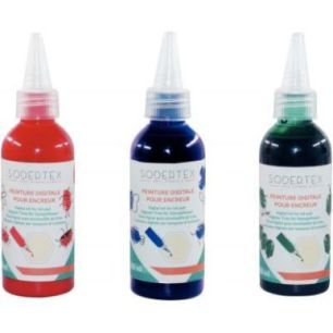 Achetez Lot de 3 recharges de peinture rouge vert violet pour encreur L721031 pas cher sur Ma Rentrî.