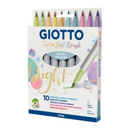 Achetez Etui de 10 feutres Soft Brush pastel F426900 GIOTTO pas cher sur Ma Rentrée Scolaire