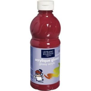 Achetez Flacon 500ml d'acrylique Glossy Lefranc Bourgeois, magenta 188296 COLOR AND  LEFRANC & BOURG..