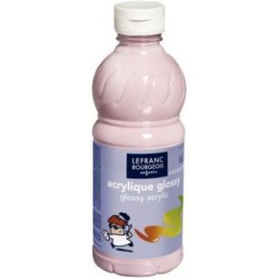 Achetez Flacon 500ml d'acrylique Glossy Lefranc Bourgeois, rose bonbon 188145 COLOR AND  LEFRANC & B..
